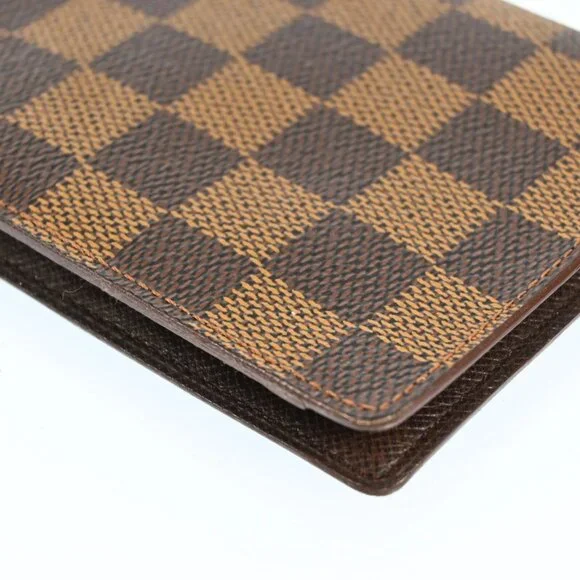 Authentic Louis Vuitton Damier Bill case Long Wallet bsj201-112925